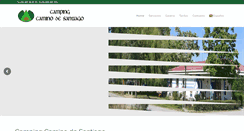 Desktop Screenshot of campingcaminodesantiago.com